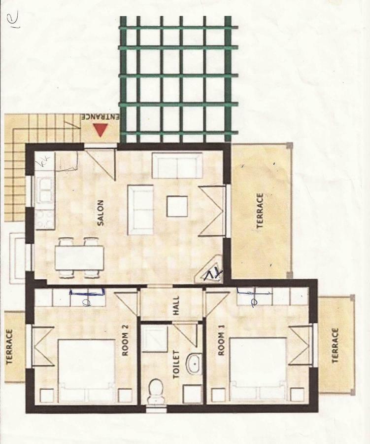 Villa Finiki Messinia Upstairs Екстер'єр фото